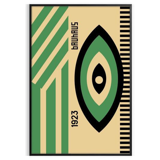 captivating Bauhaus 13 exhibition poster stunning piece wall art iconic design movement gift stylish print space sizes A4 cm A0 decor exceptional artwork