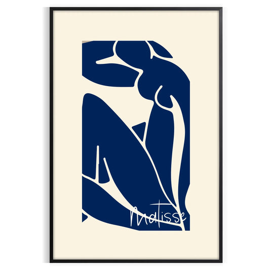 space stunning Matisse Cut Outs mesmerizing papier découpés art elegant gray white wall print perfect gift decor addition A4 cm A0 sizes